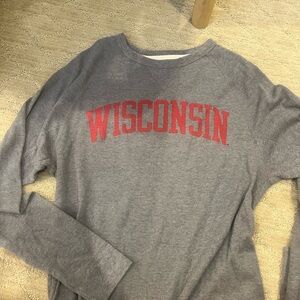 Wisconsin waffle long sleeve tee